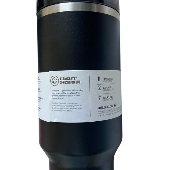 Stanley Quencher H2.0 Flowstate Tumbler 40oz - Black - Picture 4 of 6